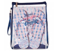 Neceser + Chanclas Polos