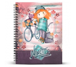 Cuaderno A5 Ninette Bicycle