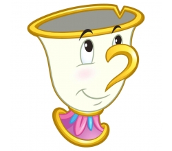 Toalla Chip La Bella y la...