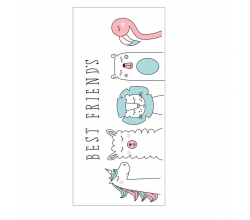 Toalla Best Friends microfibra