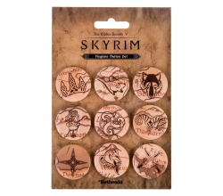Set chapas Regiones Skyrim
