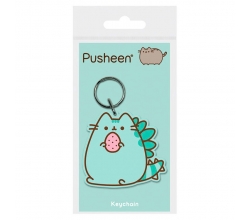 Llavero rubber Pusheenosaurus