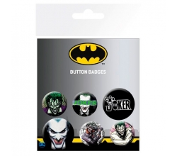 Set chapas Joker DC Comics