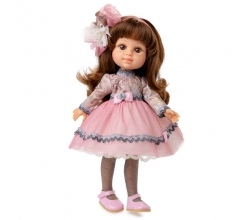 Muñeca My Girl castaña tul