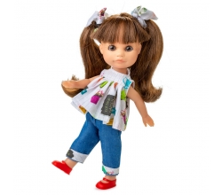 Muñeca Luci vestido vaquera