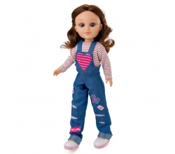 Muñeca Sofy peto vaquero