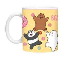 Taza We Bare Bears amarillo