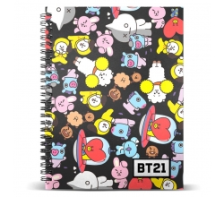Cuaderno A5 BT21
