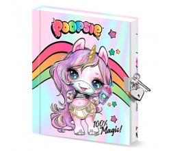 Diario con llave Poopsie