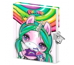 Diario con llave Unicorn...