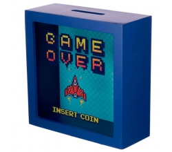 Hucha Insert Coin Game Over