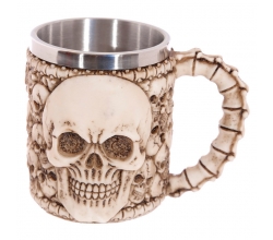 Taza Calavera y Cabezas de...
