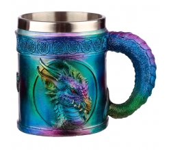 Taza Dragon Arcoiris