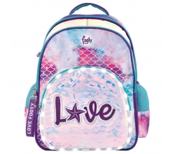 Mochila LED escamas Love...