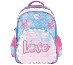 Mochila LED escamas Love...