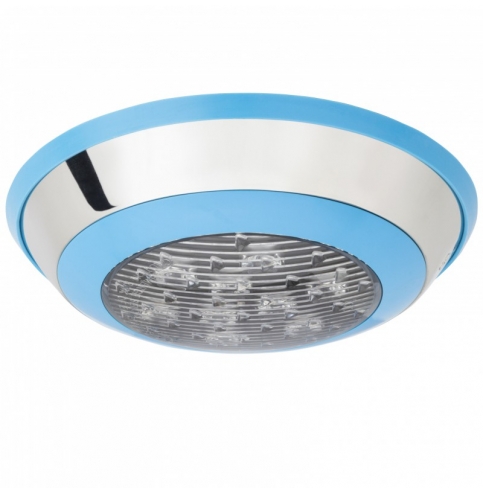 Foco de Piscina de LEDs Montaje Superficie Ø230Mm 9W Multicolor con Mando