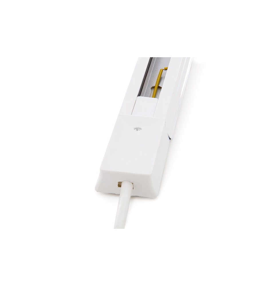 Carril Monofásico Focos LED 1M Blanco con Conector