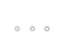 Juego de 3 Focos Empotrables Philips Enif Circular Blanco  GU10 2