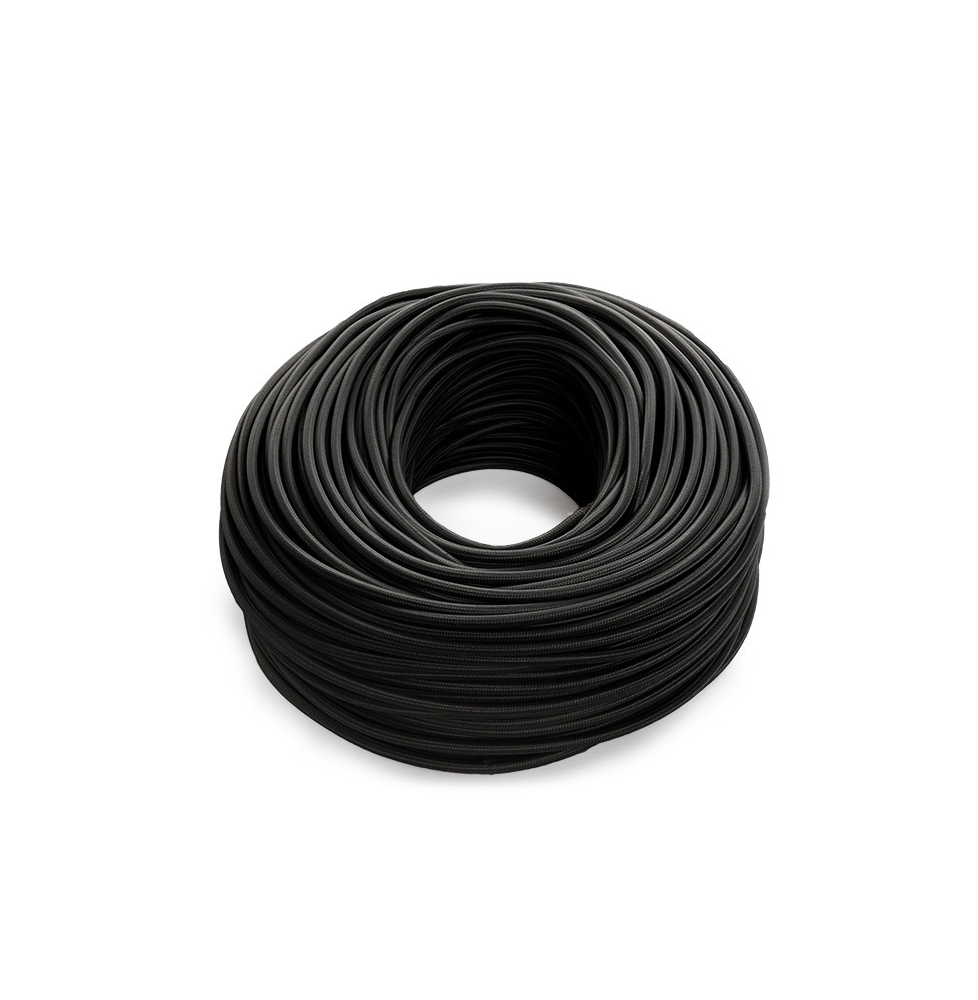 Cable Redondo 2X0,75 Negro  X 1M [SKD-C275-BLACK]