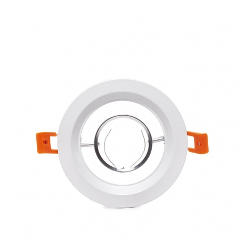 Aro Foco Downlight  Circular Blanco 120Mm