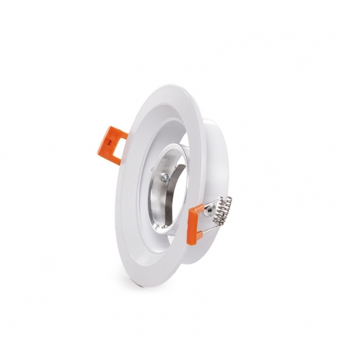 Aro Foco Downlight  Circular Blanco 120Mm