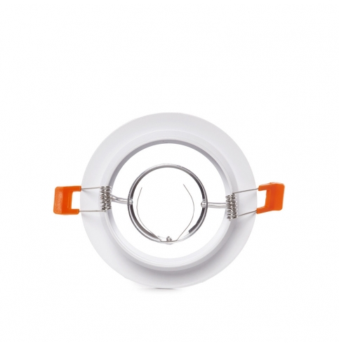 Aro Foco Downlight  Circular Blanco 120Mm