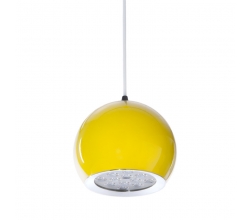 Lámpara LED Colgante Bola Amarillo 12W 1100Lm 30.000H Amara [HO-SUSP12W-B-Y-WW]