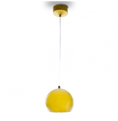 Lámpara LED Colgante Bola Amarillo 12W 1100Lm 30.000H Amara [HO-SUSP12W-B-Y-WW]