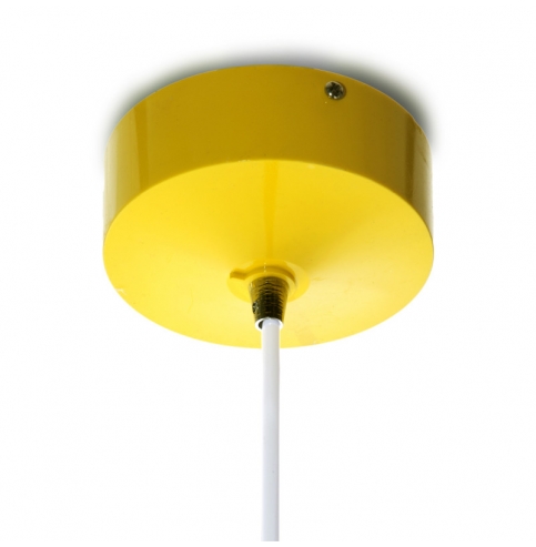 Lámpara LED Colgante Bola Amarillo 12W 1100Lm 30.000H Amara [HO-SUSP12W-B-Y-WW]