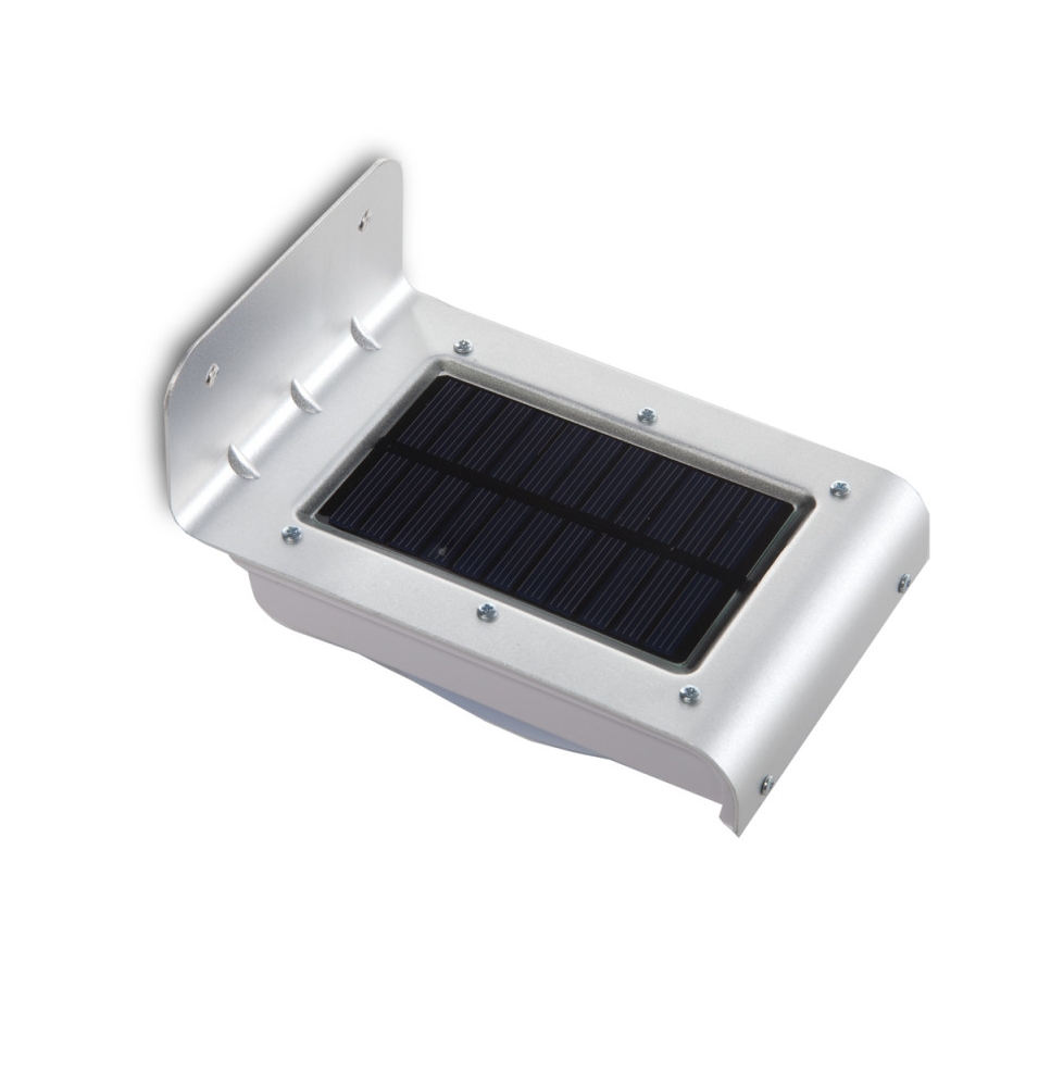 Aplique LED Solar IP65 16x2835SMD Sensor Luz + Movimiento