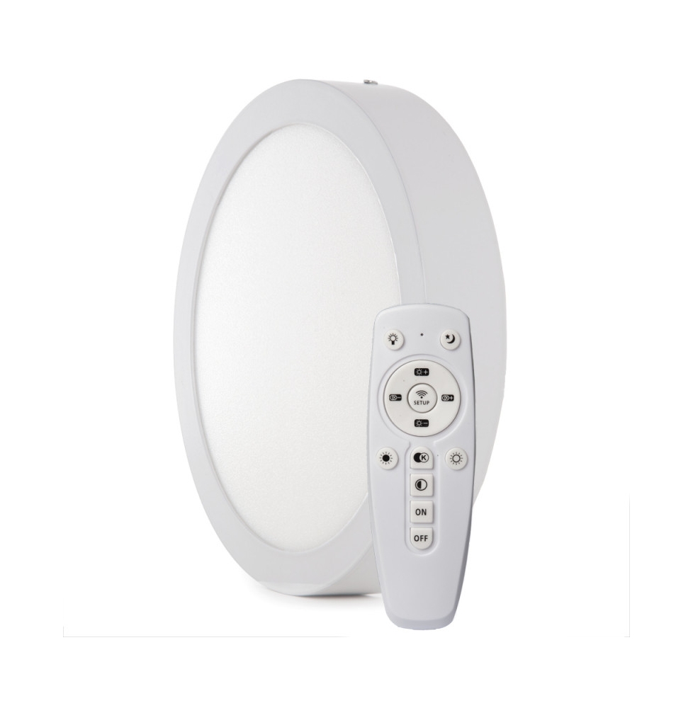 Plafón LED 220mm 18W Mando a Distancia (Intensidad-CCT) 30.000H