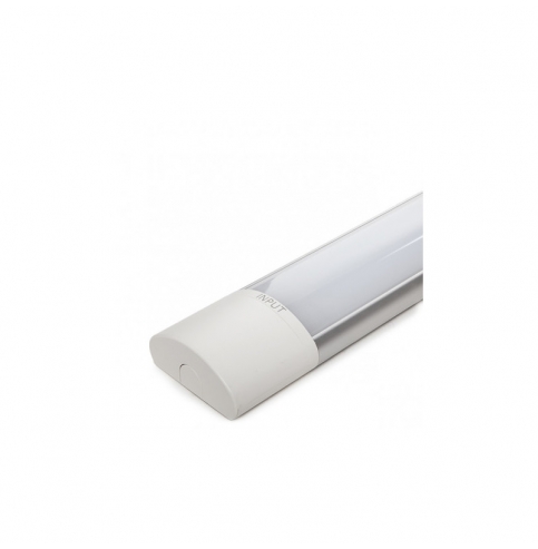 Luminaria LED Lineal Superfice 600Mm 20W 120Lm/W 30.000H Funciones Emergencia