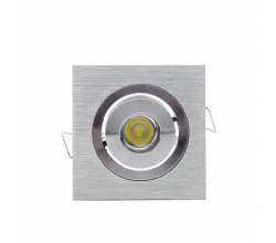 Foco Downlight  LED 1W 90Lm 30.000H 2