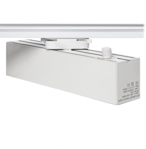 Foco Carril LED Lineal Monofásico 12W Blanco CCT Ajustable