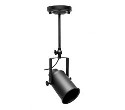 Lámpara Techo \"Jennifer\" 1xE27 Negro (Sin Bombilla) [PLMP-219001]