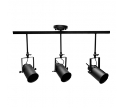 Lámpara Techo \"Talia\" 3xE27 Negro (Sin Bombilla) [PLMP-219003] 2