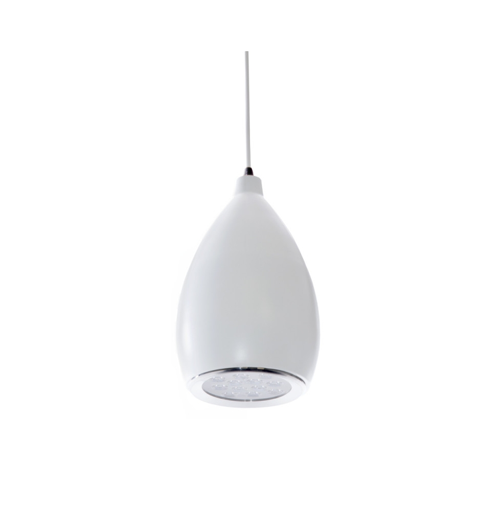 Lámpara LED Colgante Pera Blanco 12W 1100Lm 30.000H Brooklyn [HO-SUSP12W-A-W-WW]