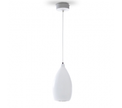 Lámpara LED Colgante Pera Blanco 12W 1100Lm 30.000H Brooklyn [HO-SUSP12W-A-W-WW] 2