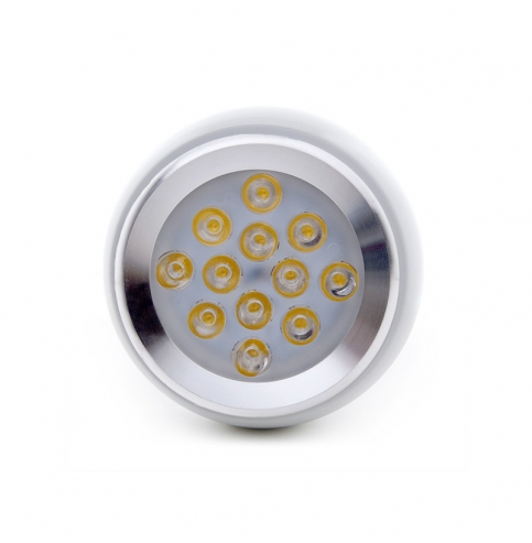 Lámpara LED Colgante Pera Blanco 12W 1100Lm 30.000H Brooklyn [HO-SUSP12W-A-W-WW]