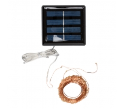 Guirnalda LED Solar Cobre 200 LEDs  [PLMP-626042-WW]