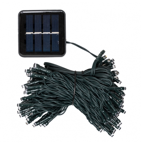 Guirnalda LED Solar 100 LEDs [PLMP-626043-CW]