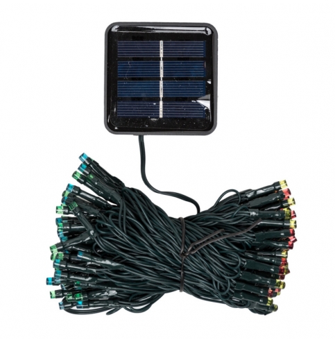 Guirnalda LED Solar 100 LEDs [PLMP-626043-RGB]