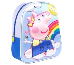 Mochila 3D Peppa Pig 31cm