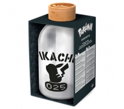 Botella cristal Pikachu...