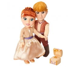 Muñecos Anna + Kristoff...