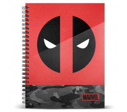 Cuaderno A4 Deadpool Marvel
