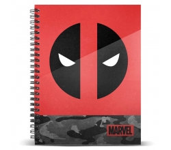 Cuaderno A5 Deadpool Marvel