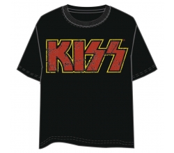 Camiseta Logo Kiss adulto