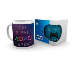 Taza Eat Sleep Repeat...