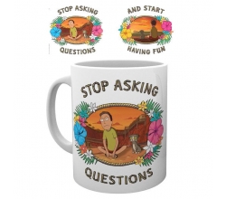 Taza Questions Rick and Morty